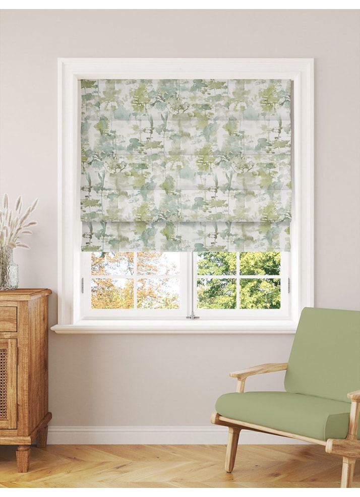 Alfresco Fennel Roman Blind