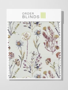 Allium Blossom Roman Blind