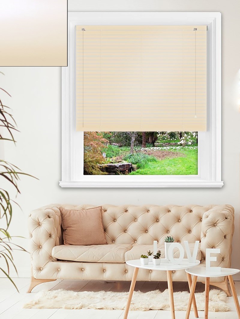 Simplicity Beige Aluminium Venetian Blind