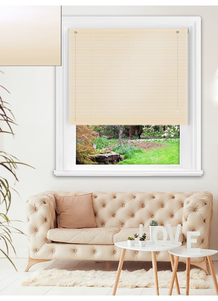 Simplicity Beige Aluminium Venetian Blind