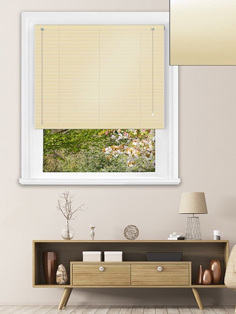 Simplicity Cream Aluminium Venetian Blind