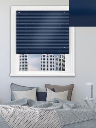 Simplicity Navy Aluminium Venetian Blind