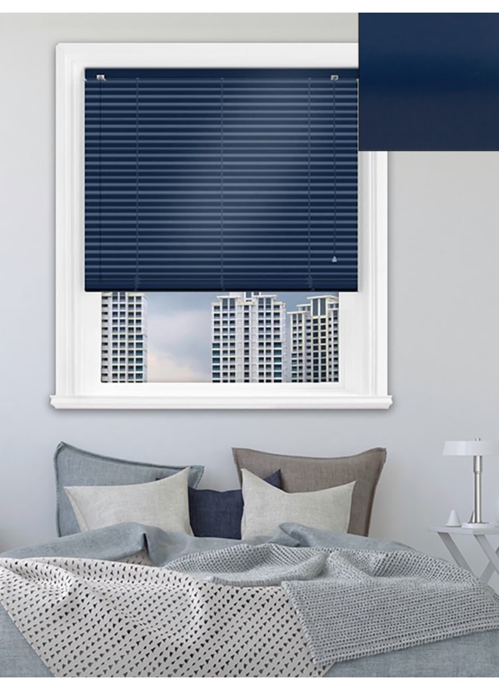 Simplicity Navy Aluminium Venetian Blind