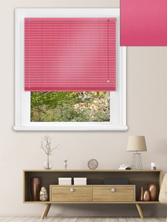 Simplicity Pink Aluminium Venetian Blind