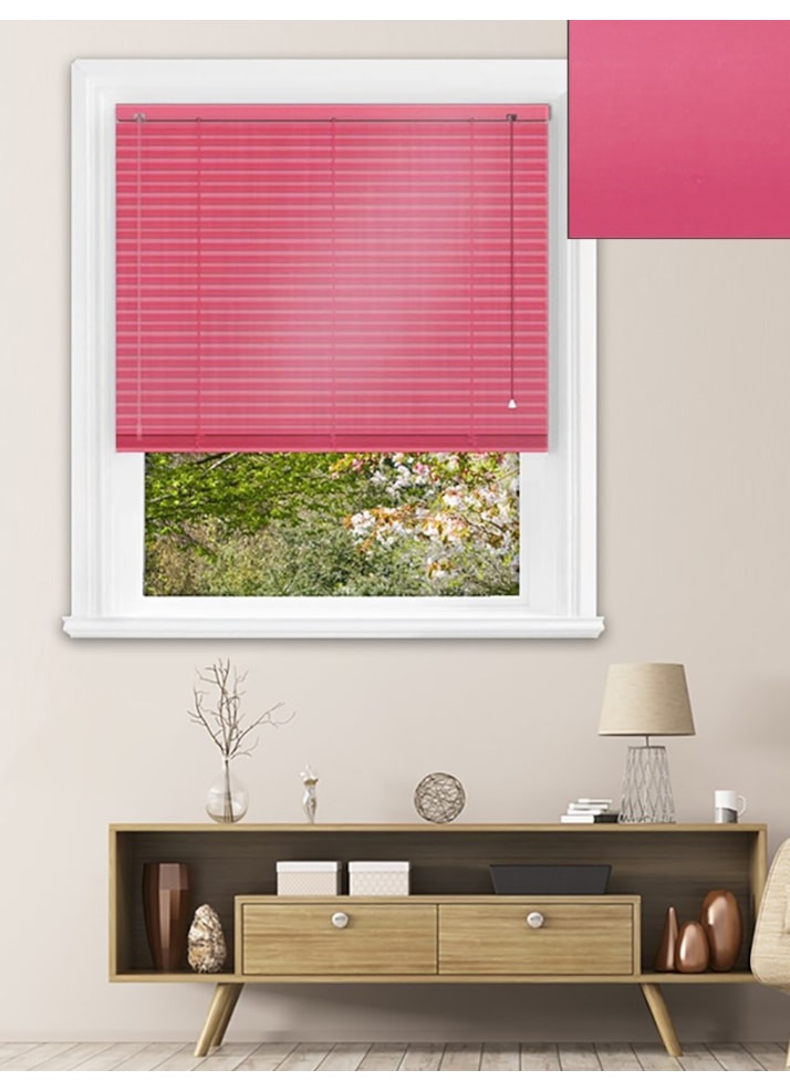 Simplicity Pink Aluminium Venetian Blind