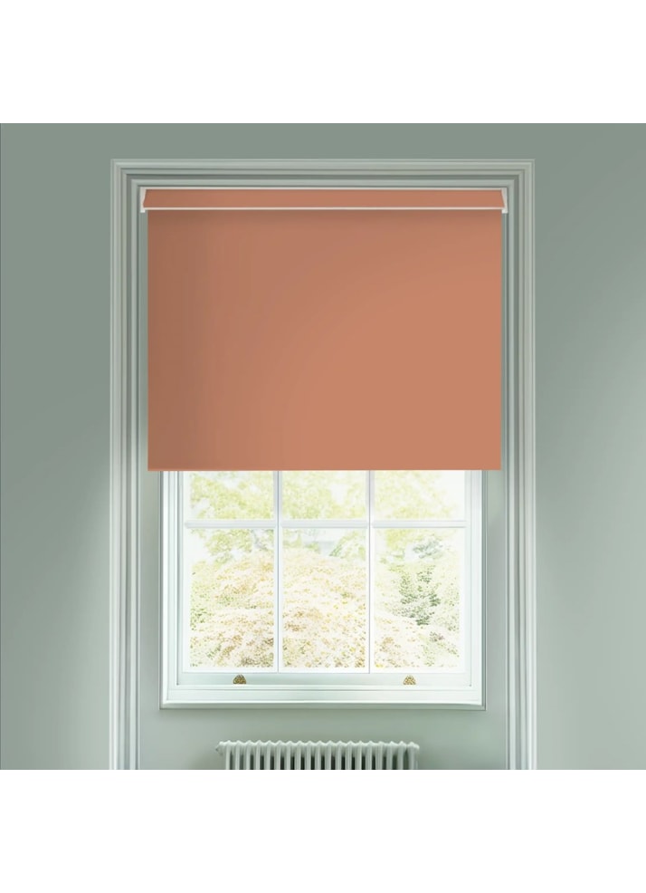 Amphora Terracotta Premium Blackout Electric Roller Blind