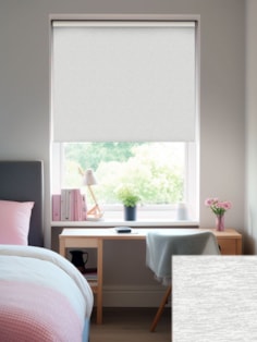 Amsterdam Light Grey Blackout Thermal Roller Blind