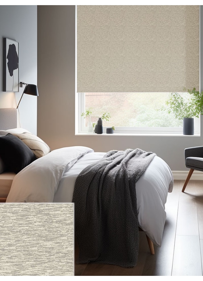 Amsterdam Oatmeal Blackout Thermal Roller Blind