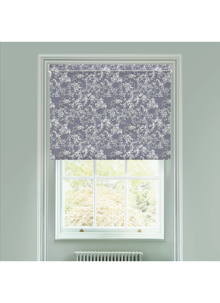 Arla Grey Electric Roller Blind by Lorna Syson