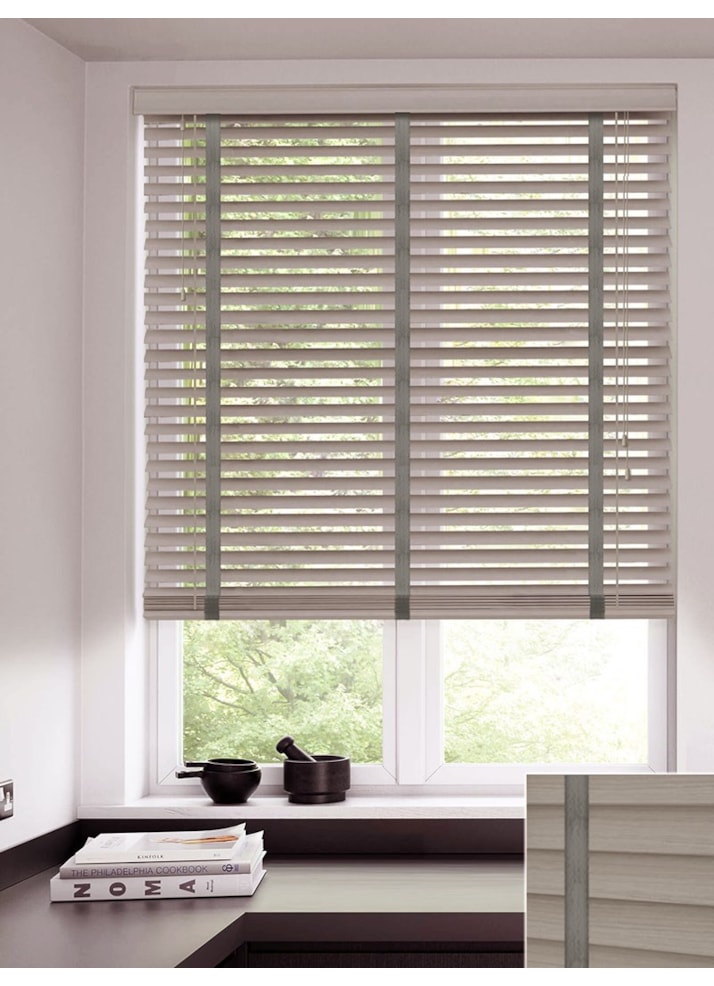 Astral 50mm Faux Wood Venetian Blind With Tapes