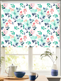 Aurelia Spring Floral Roller Blind