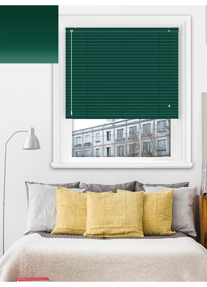 Matte Forest Green 25mm Aluminium Venetian Blind