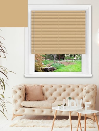 Matte Raffia 25mm Aluminium Venetian Blind