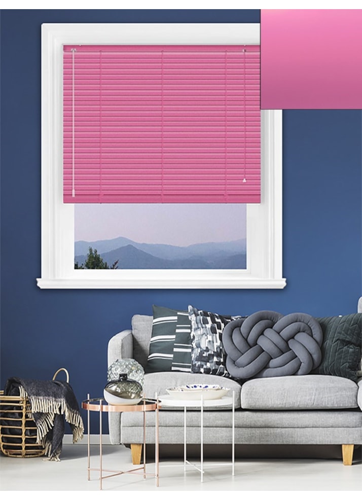 Matte Fuchsia 25mm Aluminium Venetian Blind