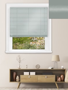 Gloss Military Grey 25mm Aluminium Venetian Blind