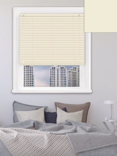 Matte Cream 25mm Aluminium Venetian Blind