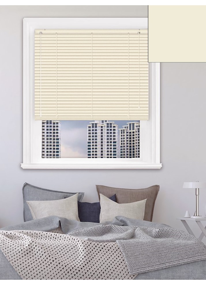 Matte Cream 25mm Aluminium Venetian Blind