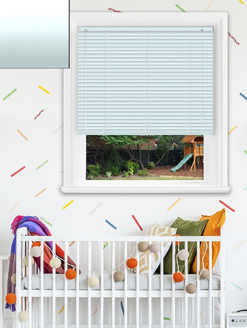 Matte Seaspray 25mm Aluminium Venetian Blind