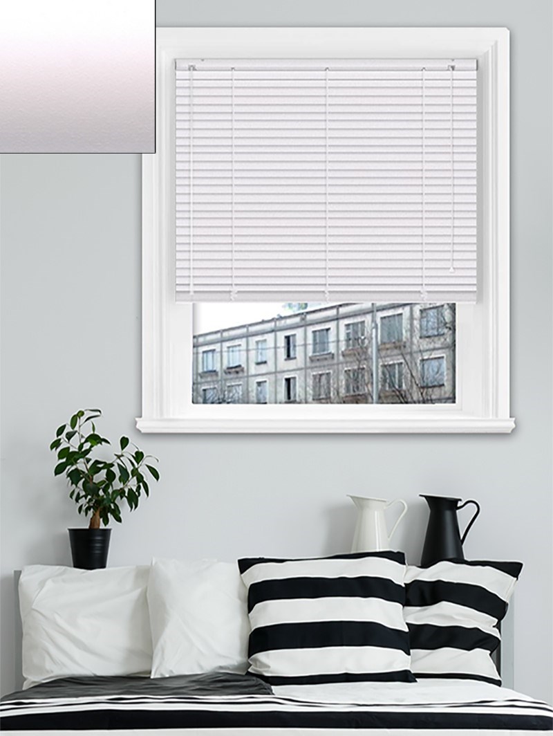 Matte Ice Pink 25mm Aluminium Venetian Blind