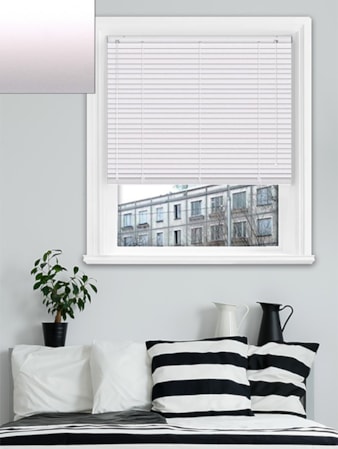 Matte Ice Pink 25mm Aluminium Venetian Blind