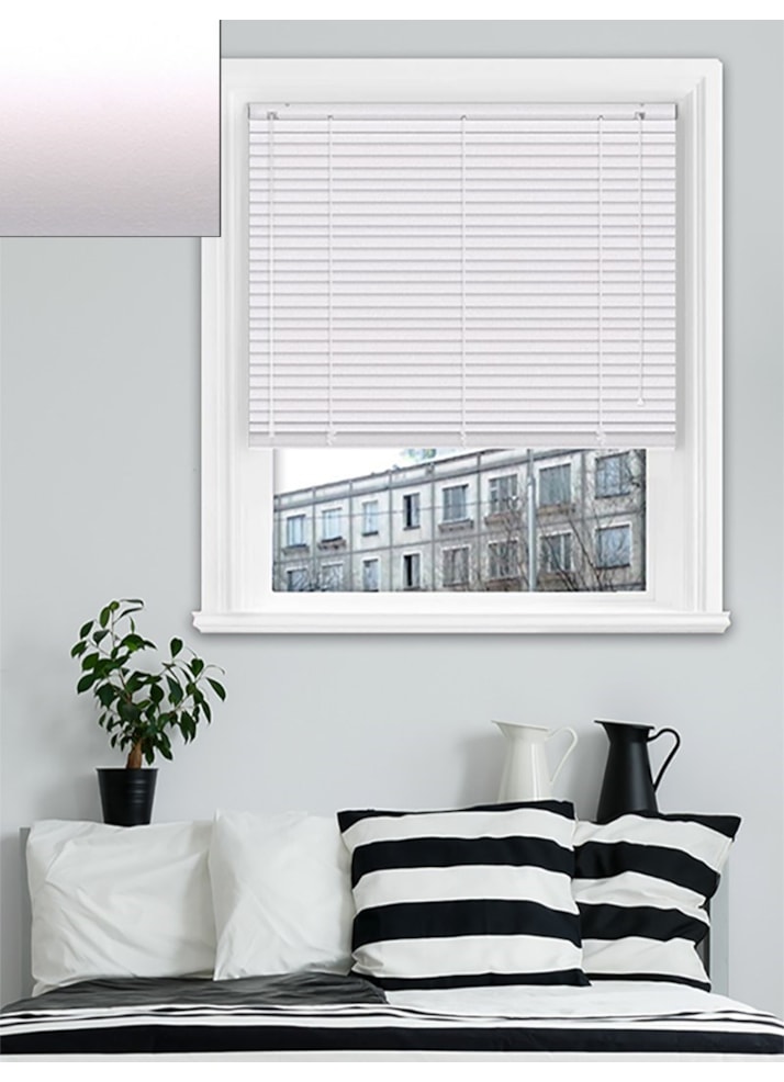 Matte Ice Pink 25mm Aluminium Venetian Blind