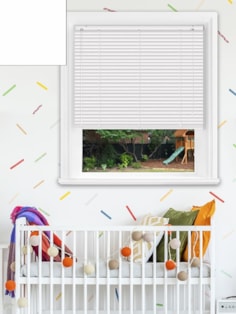 Matte White 25mm Aluminium Venetian Blind