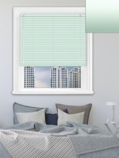 Matte Peppermint 25mm Aluminium Venetian Blind