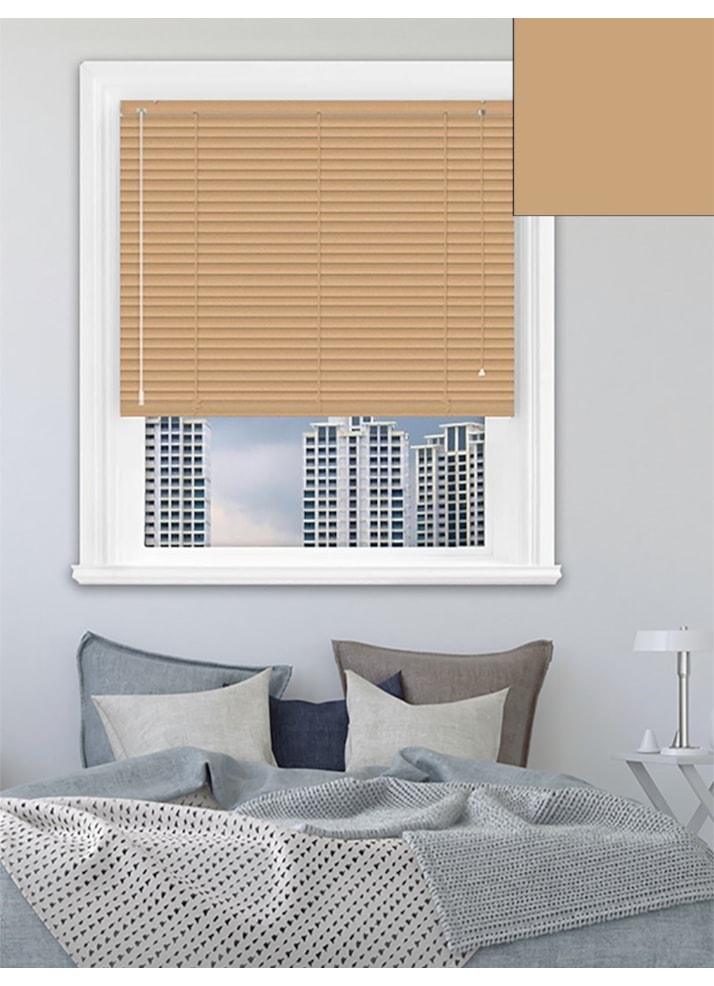 Matte Tawny 25mm Aluminium Venetian Blind