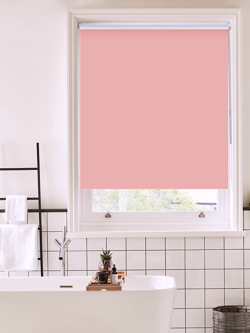 Begonia Bathroom Roller Blind