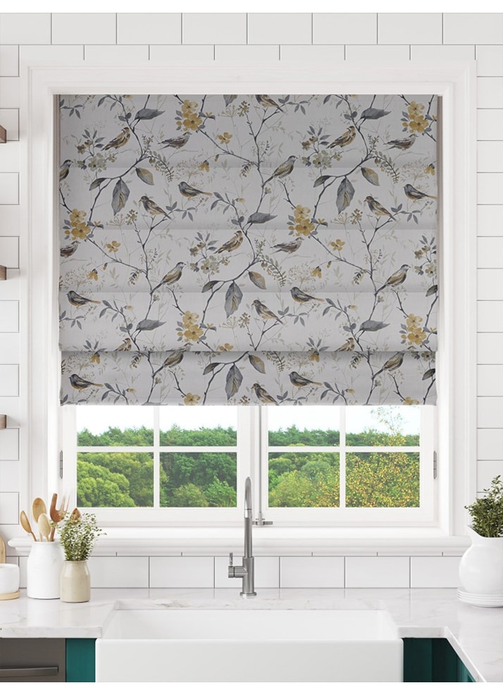 Birdsong Shadow Roman Blind