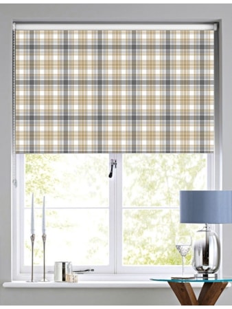 Wallace Check Roller Blind