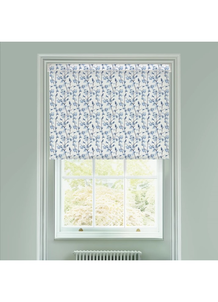 Bluebell Electric Roller Blind by Lorna Syson