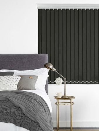 Dark Grey Vertical Blind