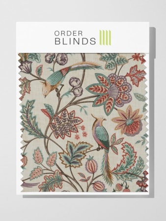 Chanterelle Wineberry Roman Blind