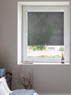 Charcoal Weave 5% Sunscreen Perfect Fit Roller Blind