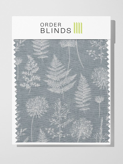 Chervil Denim Roman Blind