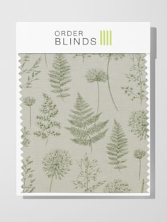 Chervil Fern Roman Blind