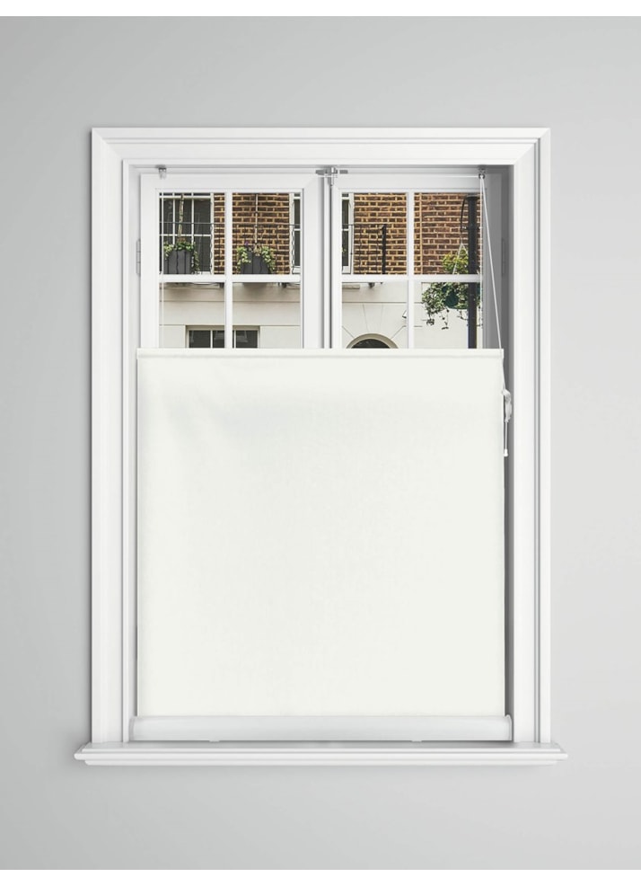 Glacier White Blackout Bottom Up Roller Blind