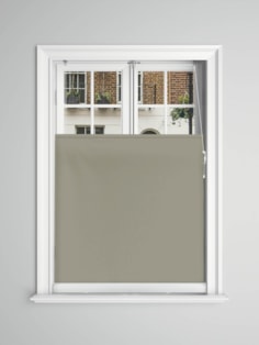 Dusk Grey Blackout Bottom Up Roller Blind