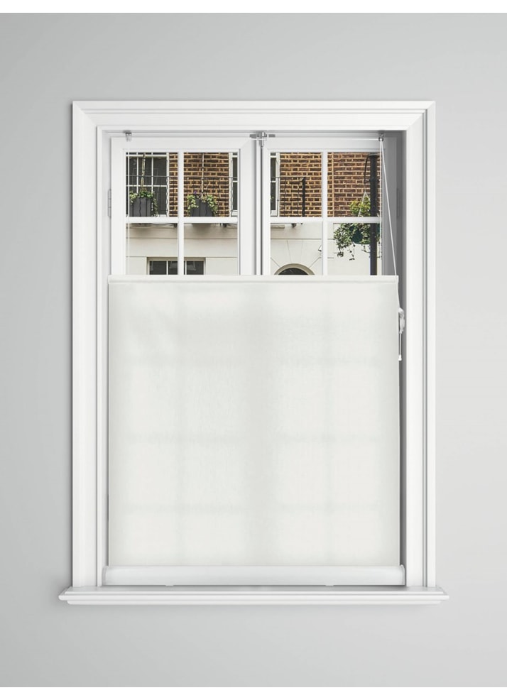 Icicle White Daylight Bottom Up Roller Blind