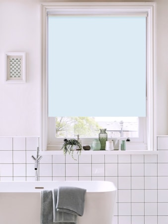 Clematis Bathroom Roller Blind