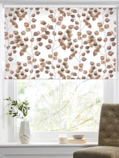 Climbers Autumn Floral Roller Blind