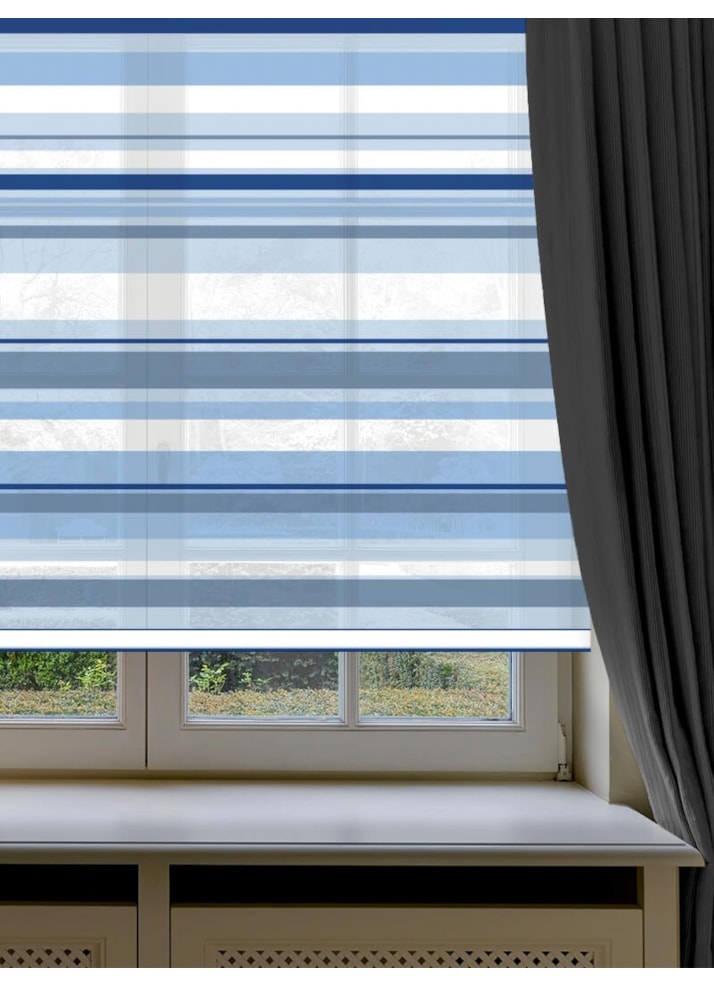 Coastal Stripe Atlantic Roller Blind