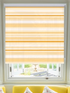 Coastal Stripe Sand Roller Blind