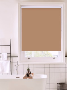 Cookie Crumb Bathroom Roller Blind