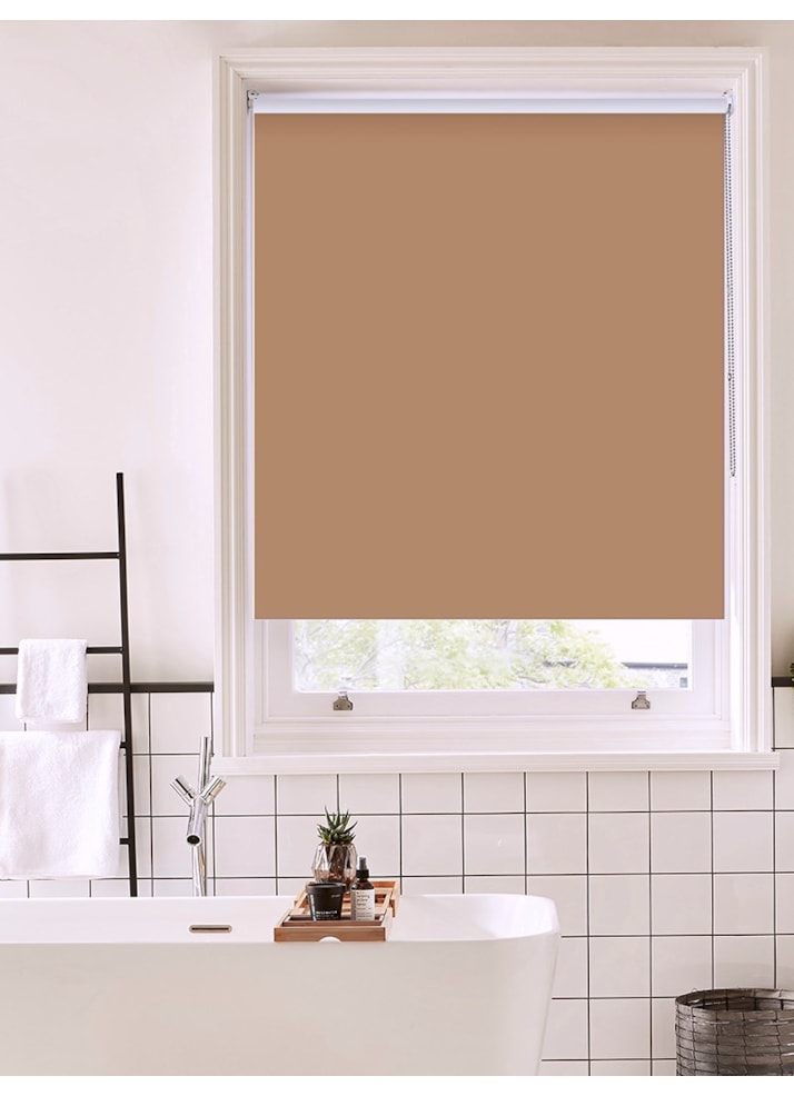 Cookie Crumb Bathroom Roller Blind