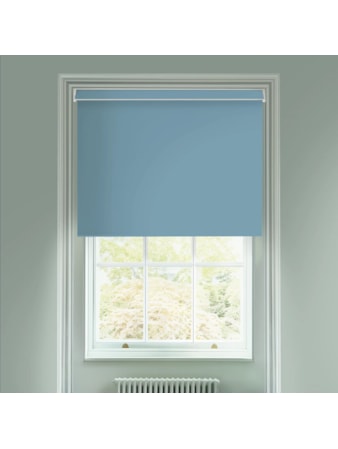 Cornfield Blue Premium Blackout Electric Roller Blind