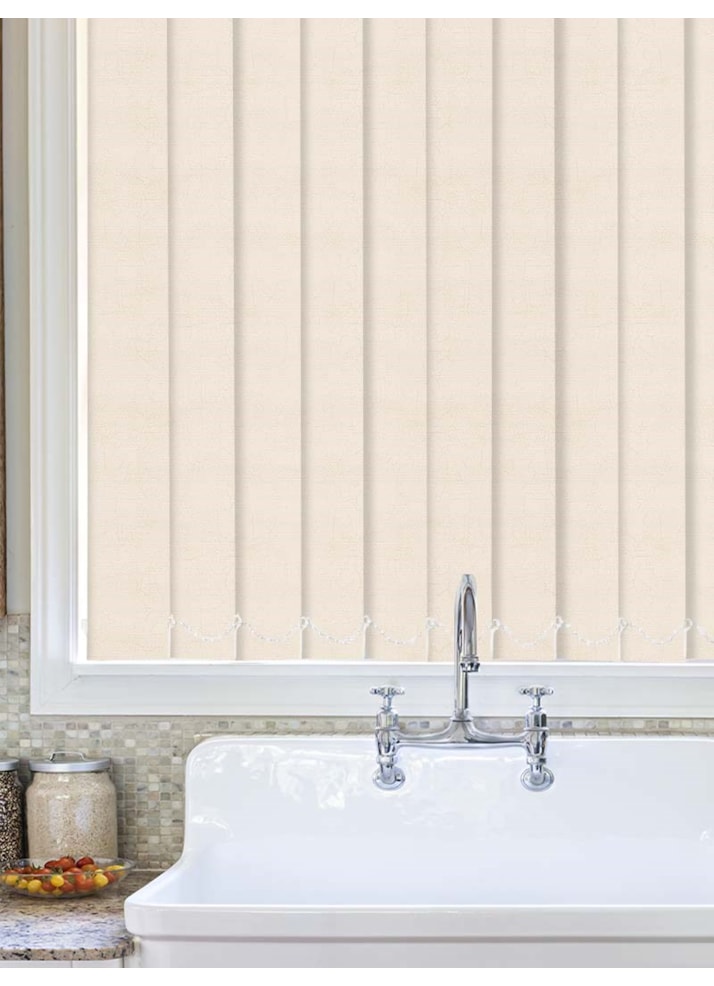 Cosmic Ivory Waterproof 89mm Vertical Blind