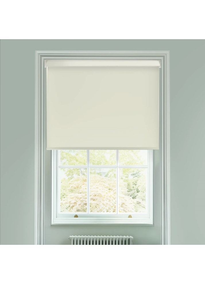 Cotton Extra Large Electric Roller Blind