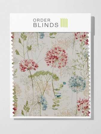 Country Journal Haze Cotton Roman Blind